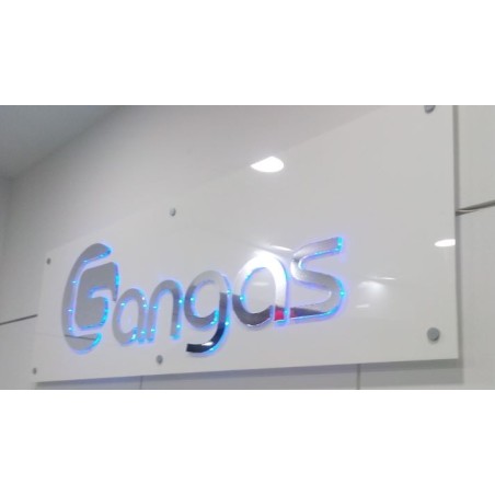 Logotipo con LED
