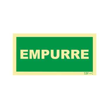 Señal de empuje 