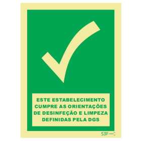 Este establecimiento comprende las directrices del DGS