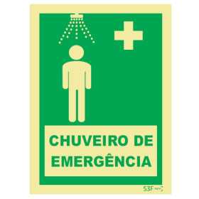 Ducha de emergencia