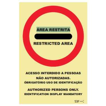 Área restringida 