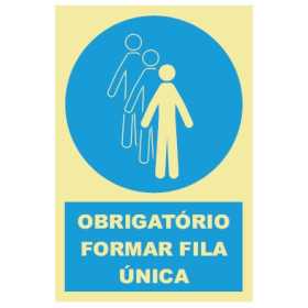 Es obligatorio formar una sola cola 