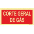 Señal general de corte de gas