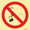 Señal de prohibición de fumar