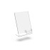 expositor sobremesa con porta tarjetas|display A4 con tarjetero|cajetín|portafolletos con compartimento para folletos