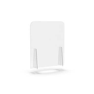 Mampara de protección| divisoria metacrilato|mostrador|anticontagios|atención al cliente|mampara tienda|sobremesa