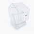 urna giratoria|tómbola de sorteos|urna transparente|sorteador manual|caja giratoria de sorteo|urna giratoria con tapa