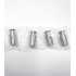 Paquete de 4 Separadores Safe Lock - Acero cromado cepillado