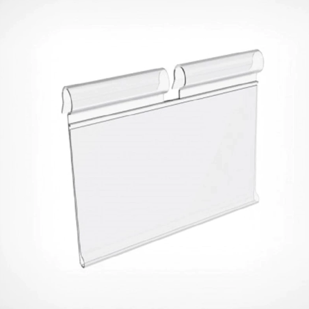 portaprecios para gancho transparente 39*65 mm
