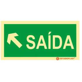 Señalización Fotoluminiscente|Salida de Emergencia|Señalización de Seguridad| Salida Diagonal Izquierda Registrarse