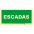 Señalización Fotoluminiscente|Salida de Emergencia|Señalización de Seguridad| Señal de escaleras