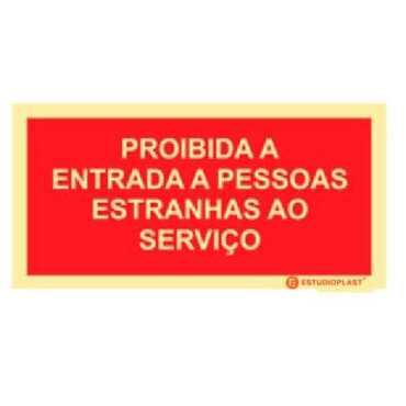 Señalización fotoluminiscente|Salida de emergencia|Señalización de prohibición|Señal de prohibición, entrada a personas ajenas p