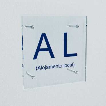 Placa de Alojamiento Local|Placa AL|Placa identificativa de establecimientos de alojamiento locales