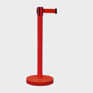 Barrera delimitadora|Gestor de colas|Poste con cinta retráctil|Poste separador con cinta extensible|Cintas de aeropuerto|Poste c