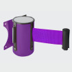Enrollador de pared violeta y cinta violeta 3m