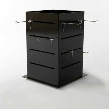 Expositor con base giratoria