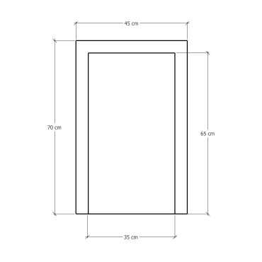 Cilindro apilable - 70x45cm