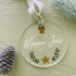 Bola acrílica para árbol de Navidad - Personalizada con nombre | adornos
