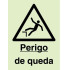 Señal de peligro, Peligro de caída