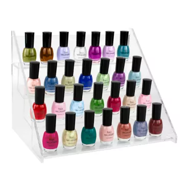 Expositor de uñas|Organizador,Exhibición de colores de esmaltes|Expositor para salón de belleza,tienda de cosméticos|