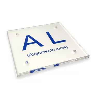 Placa de Alojamiento Local