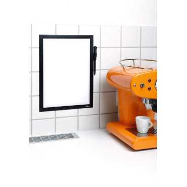 Marco magnético A4|Exposición de documentos A4|autoadhesivo|Porta documentos de oficina|Soporte de notas A4