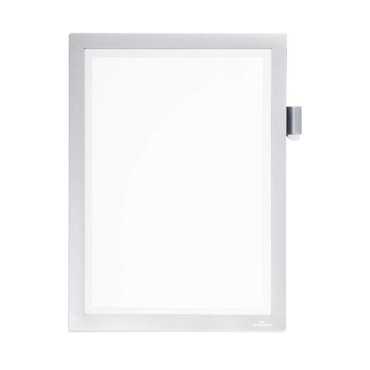 Carpeta de comunicación |Señalización flexible A4|Tablón de anuncios reutilizable A4|Marco de oficina magnético|