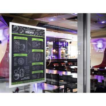 Funda de comunicación para documentos para avisos|Señalización flexible A3|tabla de anuncios reutilizable