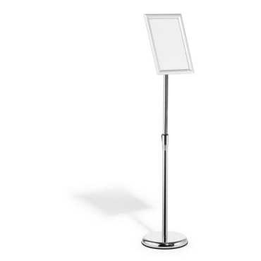 Soporte de suelo con marco de aluminio encajable A4