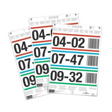 Insertar hojas de 210x74 mm