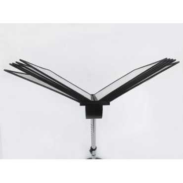 Álbum de plástico A4 con soporte de menú de metal ajustable