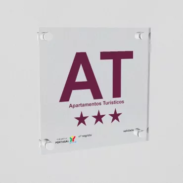 placa AT | apartamentos turísticos | alojamiento local