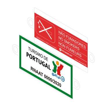 Señalética RNAVT + No Fumadores