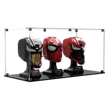 Escaparate para capacetes LEGO® Marvel Spider-Man Venom & Carnage