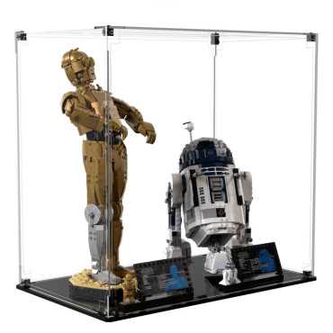 Vitrine LEGO® Star Wars™ C-3PO™ 75398 R2-D2™ 75379