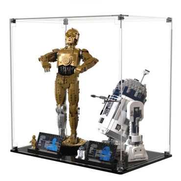 Vitrine LEGO® Star Wars™ C-3PO™ 75398 R2-D2™ 75379