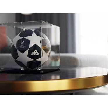 cúpula de metacrilato|urna|expositor con base|display acrílico|protector acrílico para objetos|caja para balón|