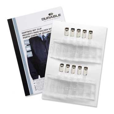 Portanombres 60×90 mm con lanyard / cordón para acreditación