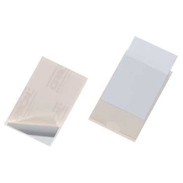 Fundas autoadhesivas Pocketfix® 90x57 mm with thumb slot