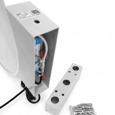 Banderola Luminosa LED Redonda con impresión UV – Señalización Iluminada para Negocios