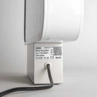 Banderola Luminosa LED Redonda con impresión UV – Señalización Iluminada para Negocios