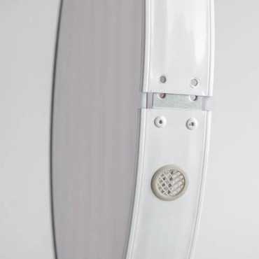 Letrero mural redondo con LED e impresión