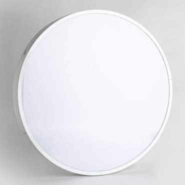 Letrero mural redondo con LED e impresión