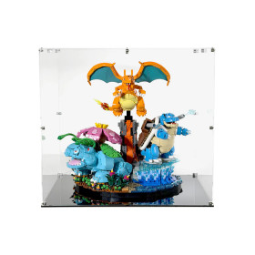 Vitrina Premium LEGO Pokémon Venusaur, Charizard y Blastoise (72153)