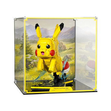 Vitrine para LEGO Pokémon Pikachu and Poké Ball (72152)