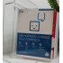 Libro Acrílico, Libro Transparente, Libro para Exposición, Expositor de Libros, Libro en Acrílico, Soporte para Folletos.