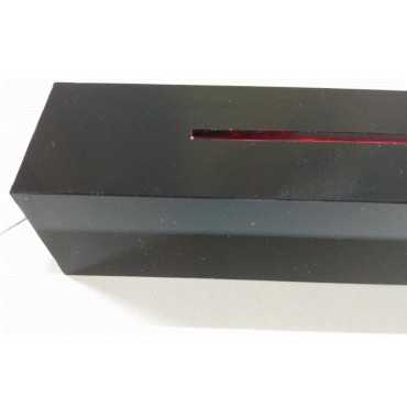 acrílico iluminado con led 50 X 20 cm